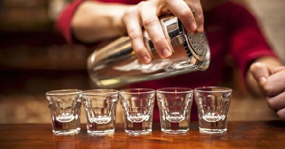 Az alkohol megállítása részeg lehet
